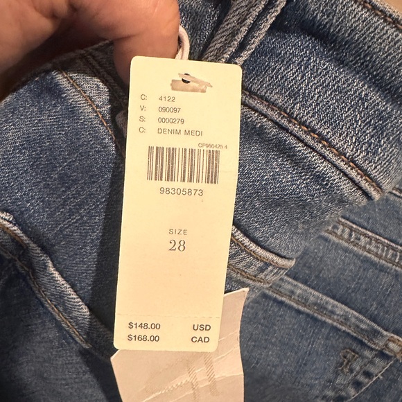 Anthro Pilcro The Robbie High Rise Flared Fray Jeans - Picture 10 of 10